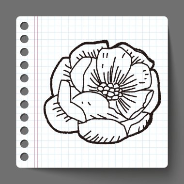 çiçek doodle