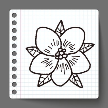 çiçek doodle
