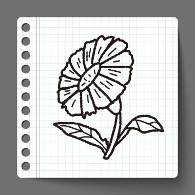 çiçek doodle