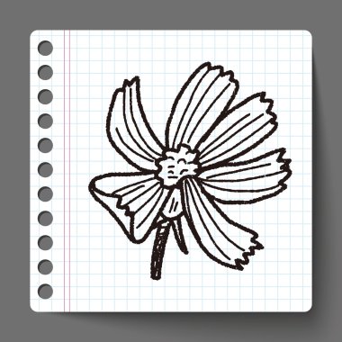 çiçek doodle