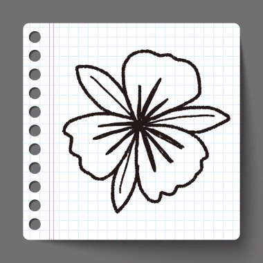 çiçek doodle