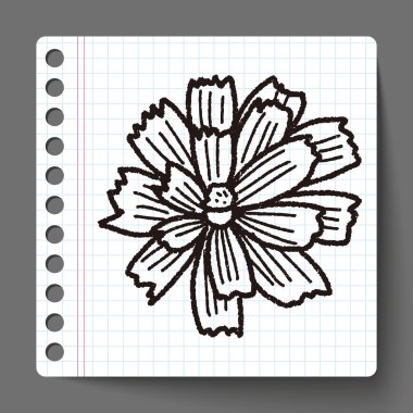 çiçek doodle