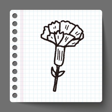 çiçek doodle