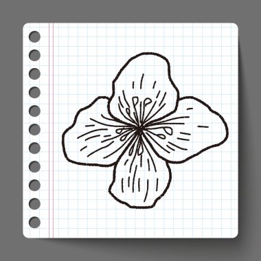 çiçek doodle