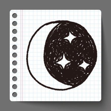 ay yıldız doodle