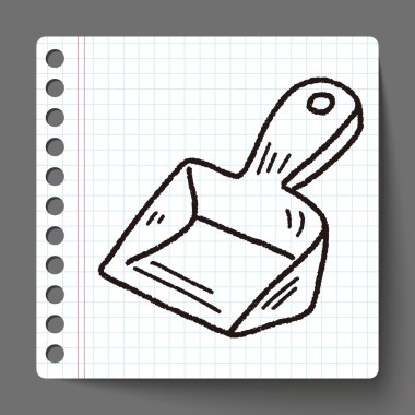 Evcil köpek süpürgesi.