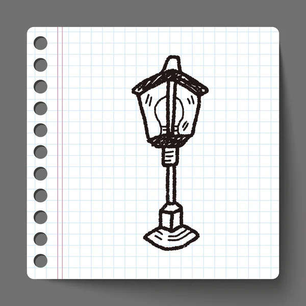 Уличная лампа — стоковый вектор
