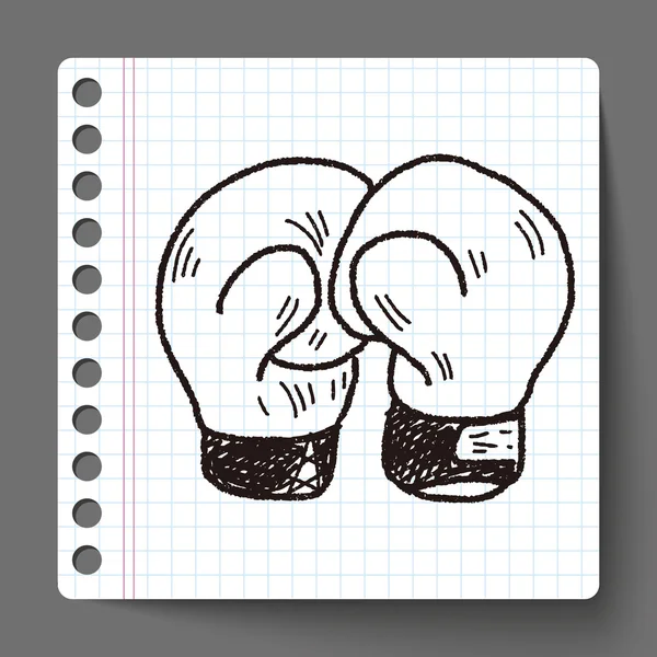 Boxe de caniche — Image vectorielle