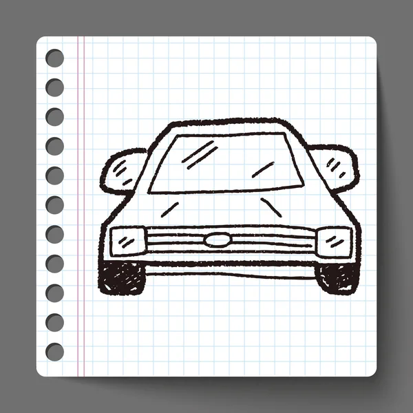 Car doodle — Stock Vector