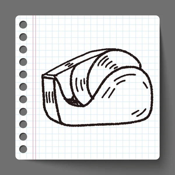 Páska doodle — Stockový vektor
