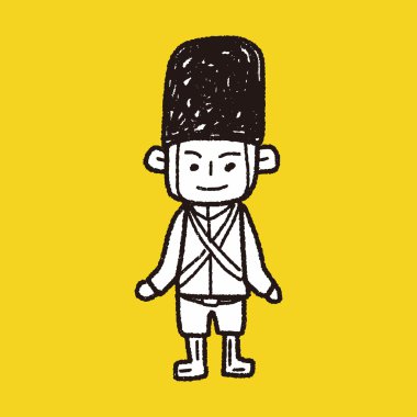 İngiltere'de asker doodle