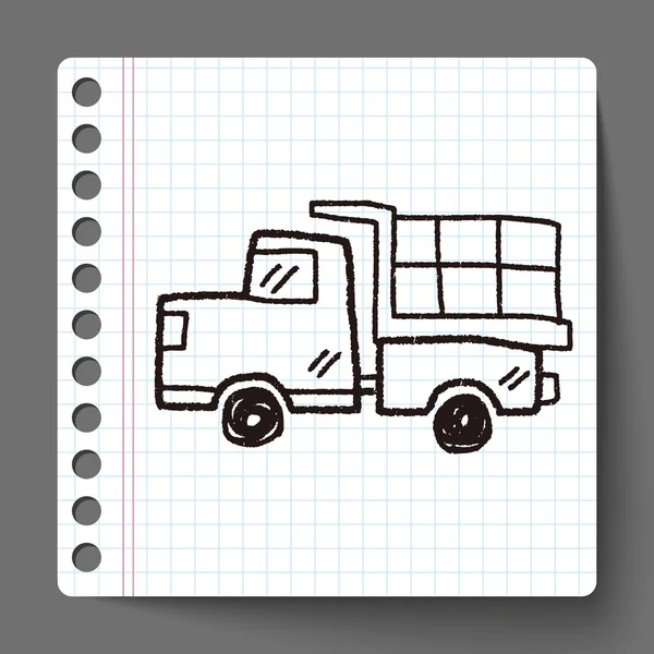 รถของเล่น Doodle — ภาพเวกเตอร์สต็อก