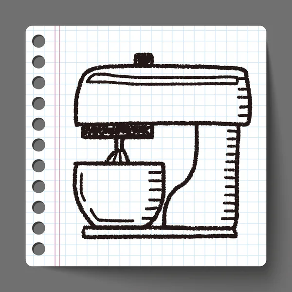 낙서 믹서 — 스톡 벡터
