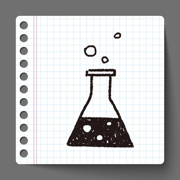 Doodle chemii — Wektor stockowy