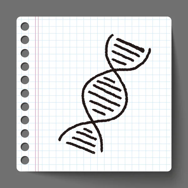 Doodle Gene — Stock Vector