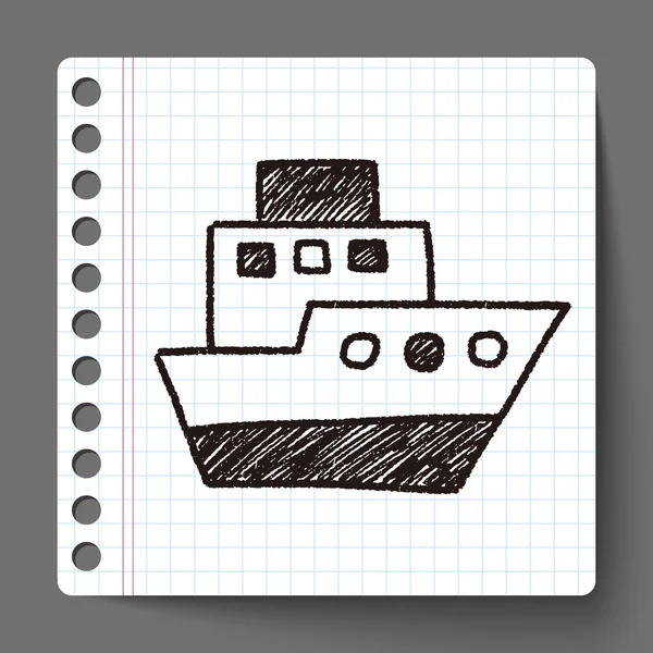 Doodle-Boot — Stockvektor