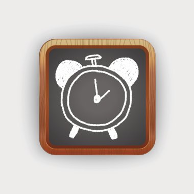 Çizim saat doodle