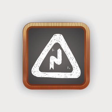 dolambaçlı yol doodle