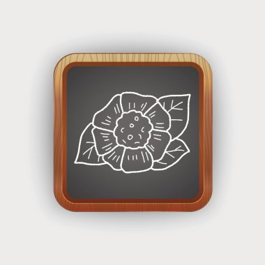 çiçek doodle