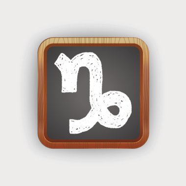 Oğlak takımyıldızı doodle