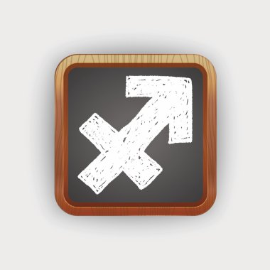 sagittariu takımyıldızı doodle