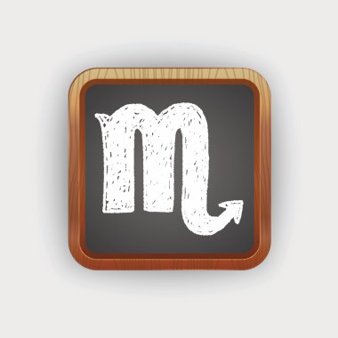 Astroloji takımyıldızı doodle