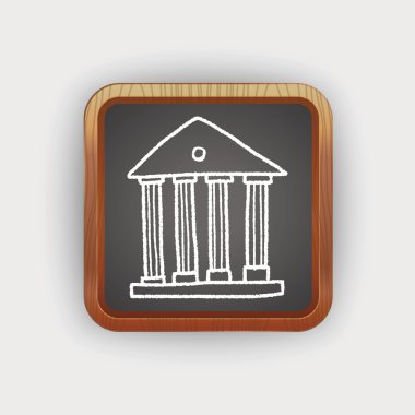 Banka doodle çizim
