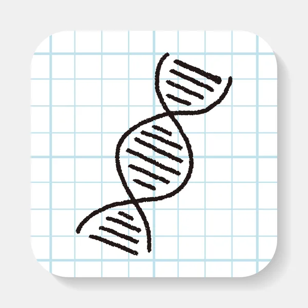 낙서 유전자 — 스톡 벡터