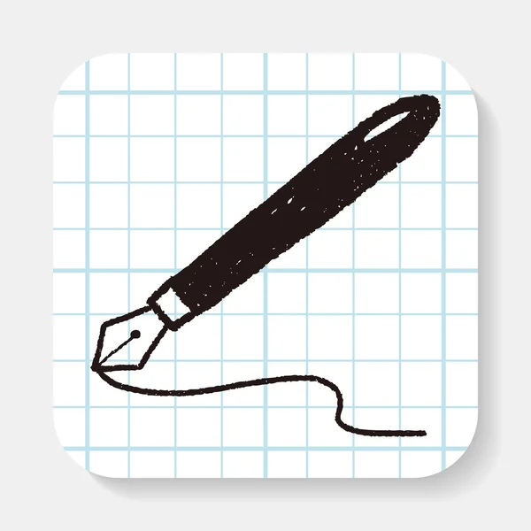 Doodle στυλό — Διανυσματικό Αρχείο