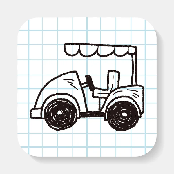 Doodle αυτοκινήτων — Διανυσματικό Αρχείο