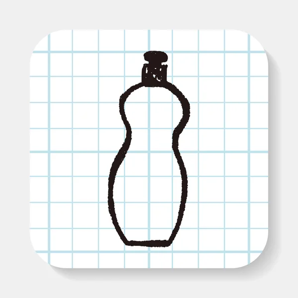 Bottle doodle — Wektor stockowy