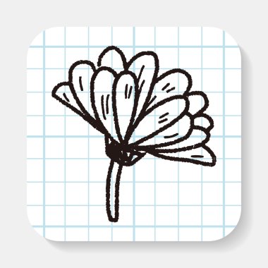 çiçek doodle