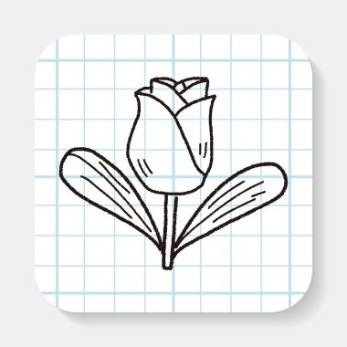çiçek doodle