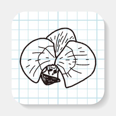 çiçek doodle