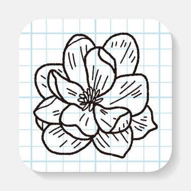 çiçek doodle