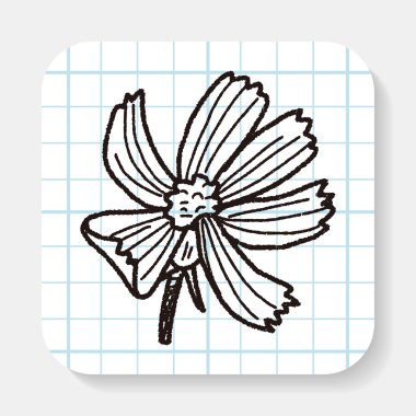 çiçek doodle
