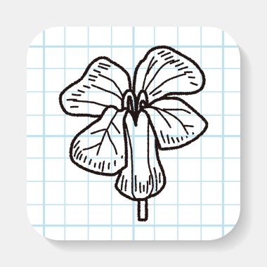 çiçek doodle