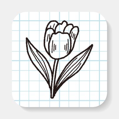 çiçek doodle