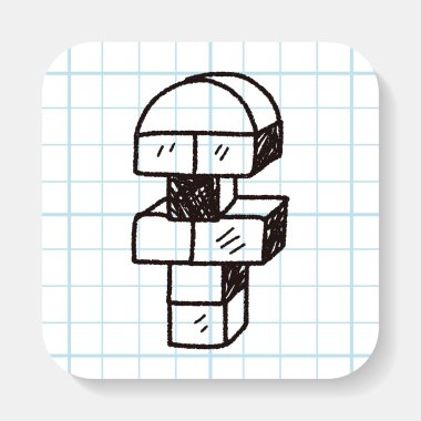 blok oyuncak doodle