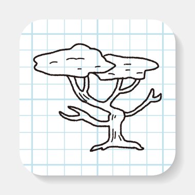 ağaç doodle