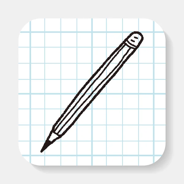 Doodle-Stift — Stockvektor