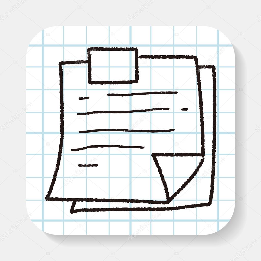 Memo Doodle Premium Vector In Adobe Illustrator Ai Ai Format Encapsulated Postscript Eps Eps Format
