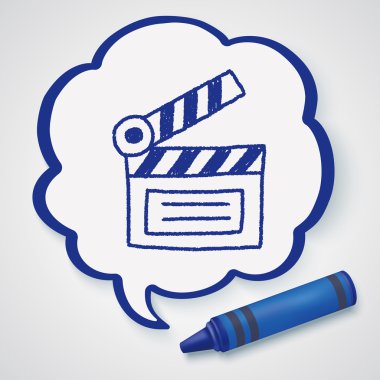 fıçı tahtası doodle çizim simgesini öğesi