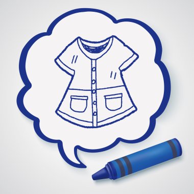 palto doodle Icon öğesi
