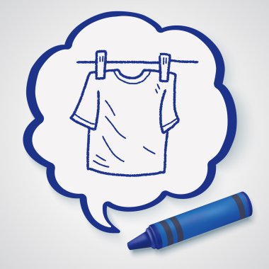 clothesline doodle Icon öğesi