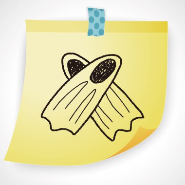 Palet doodle Icon öğesi