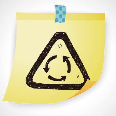 Dolambaçlı doodle Icon öğesi
