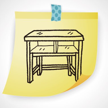Tablo doodle Icon öğesi