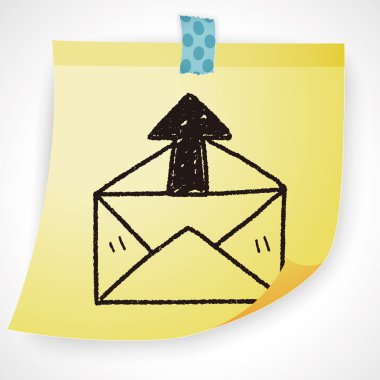 posta doodle Icon öğesi