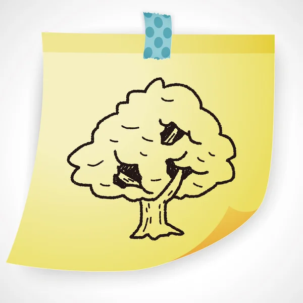 Elemento ícone doodle planta —  Vetores de Stock